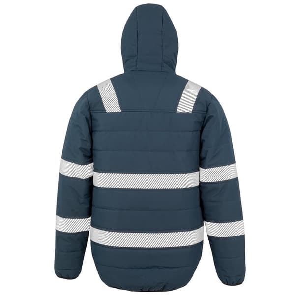 Result Genuine Recycled Mens Ripstop Safety Padded Jacket