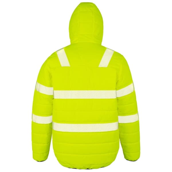 Result Genuine Recycled Mens Ripstop Safety Padded Jacket