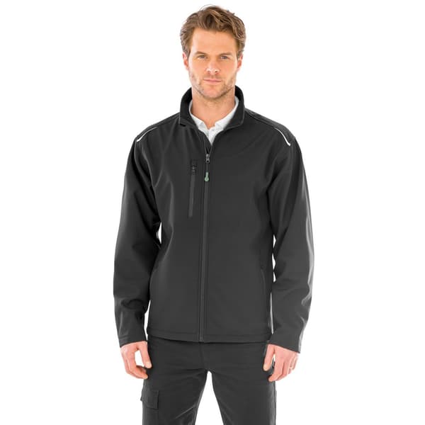 Result Genuine Recycled 3-lags softshell jakke til mænd