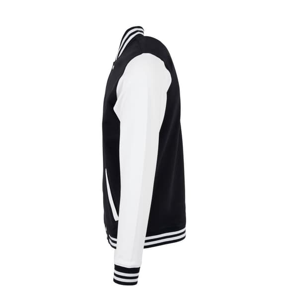 Build Your Brand Mens Basic College Jacket