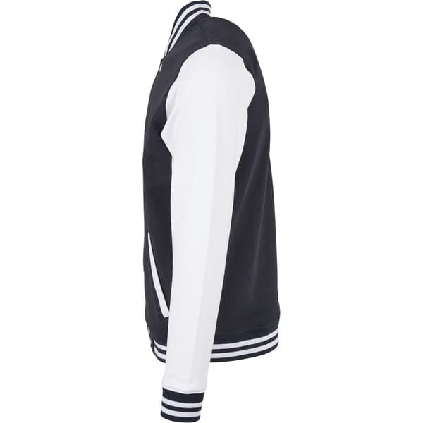 Build Your Brand Mens Basic College Jacket