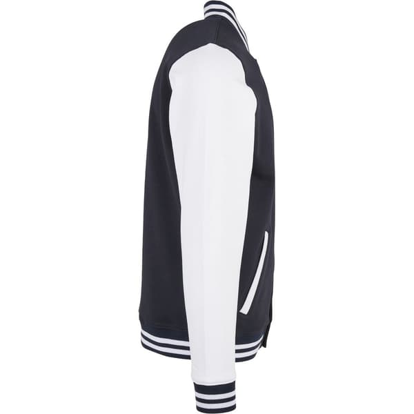 Build Your Brand Mens Basic College Jacket