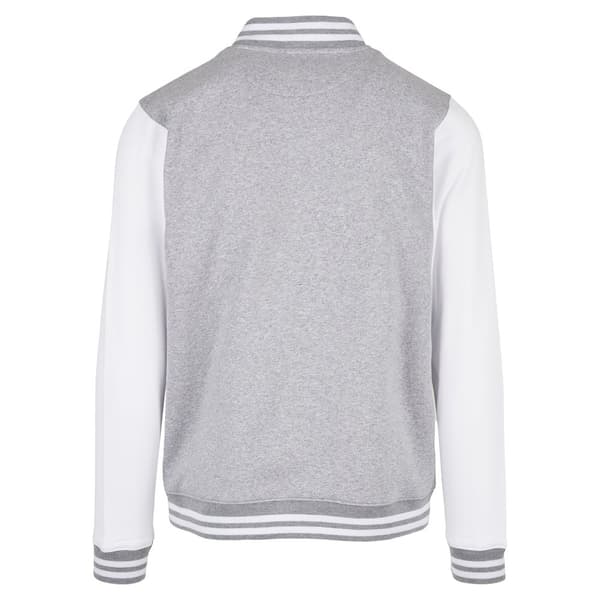 Build Your Brand Mens Basic College Jacket