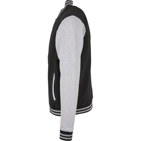 Build Your Brand Mens Basic College Jacket