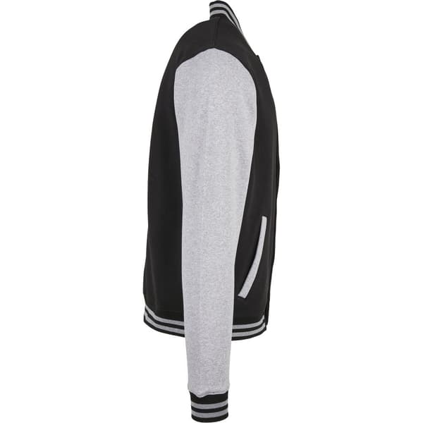 Build Your Brand Mens Basic College Jacket