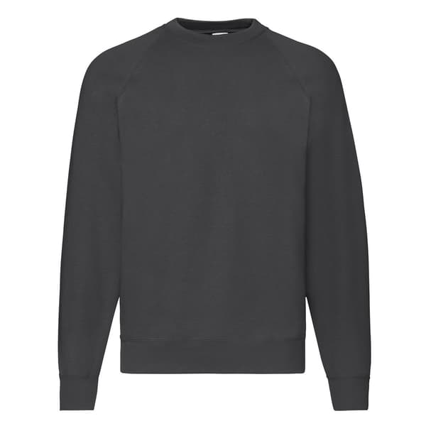 Fruit Of The Loom Mens Classic 80/20 Raglan Sweatshirt
