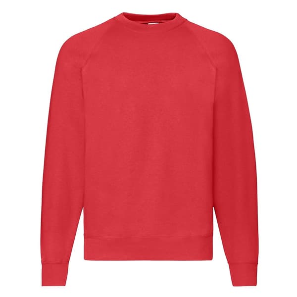 Fruit Of The Loom Mens Classic 80/20 Raglan Sweatshirt