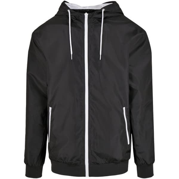 Build Your Brand Windrunner Recycled Jacket för män