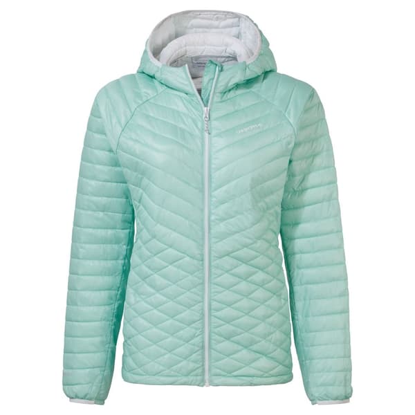 Craghoppers Womens/Ladies Expolite Hooded Jacket Poolside Green 16 UK