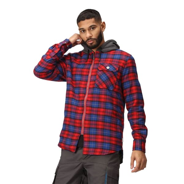 Regatta Mens Tactical Siege Checked Jacket