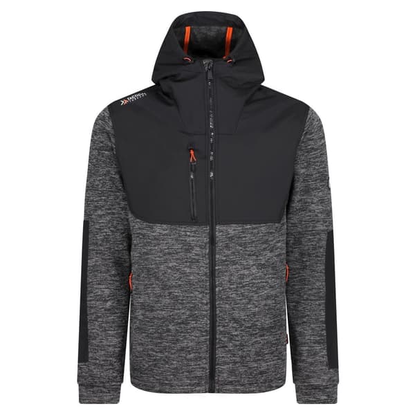 Regatta Mens Heist Jacket Ash/Black M