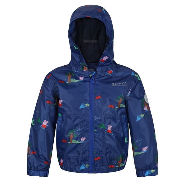 Regatta Barn/Kids Muddy Puddle Peppa Pig Hooded Waterproof Jacket för barn och barn