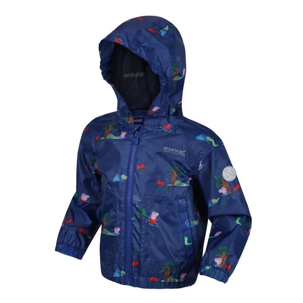 Regatta Barn/Kids Muddy Puddle Peppa Pig Hooded Waterproof Jacket för barn och barn