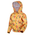 Miniatyrbild 3 av 4: Regatta Barn/Kids Muddy Puddle Peppa Pig Floral Hooded Waterproof Jacket för barn/barn