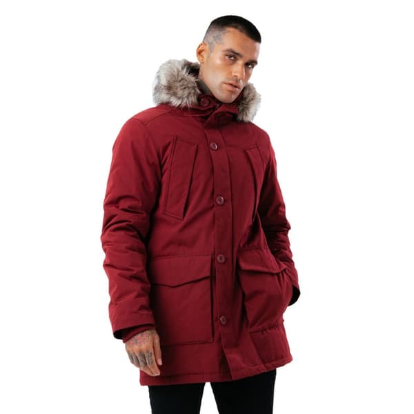 Hype Mens Luxe Longline Parka