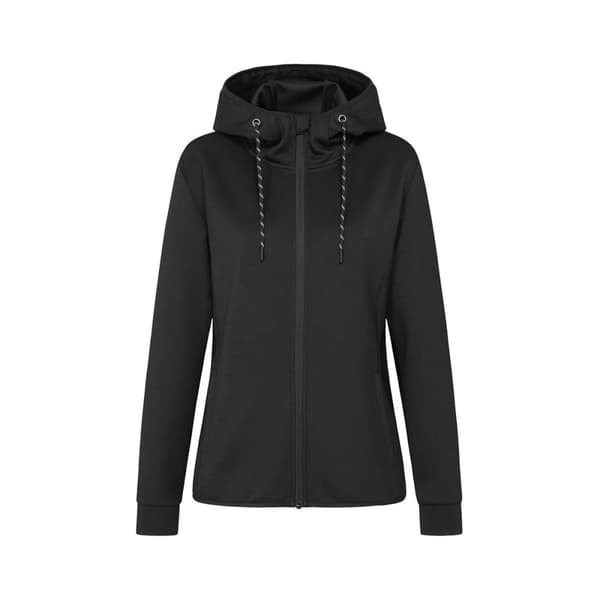 Stedman Womens/Ladies Scuba Recycled Hooded Jacket Black Opal M