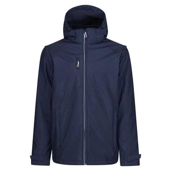 Regatta Erasmus 4 i 1 soft shell-jacka för män Navy 3XL