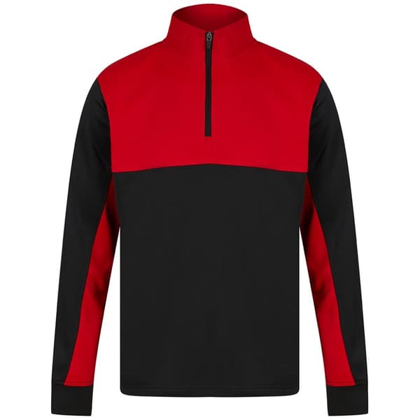 Finden & Hales Mens Quarter Zip Track Top