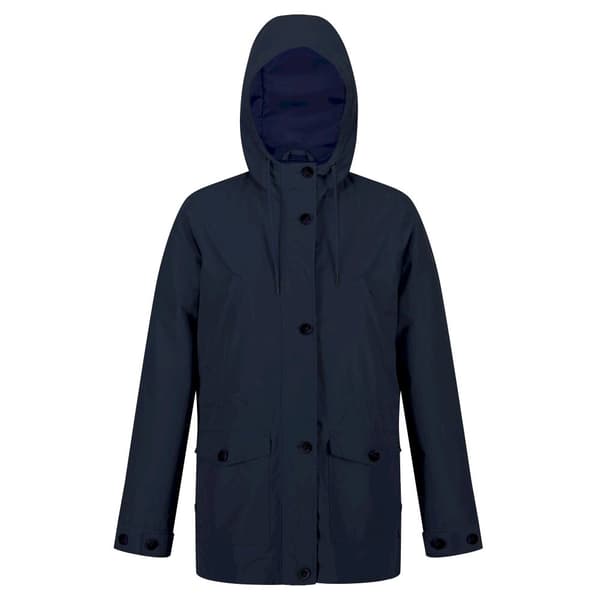 Regatta Womens/Ladies Nahla Waterproof Jacket Navy 8 UK