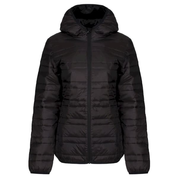 Regatta Kvinnor/Damer Firedown Packaway isolerad jacka Black 10 UK
