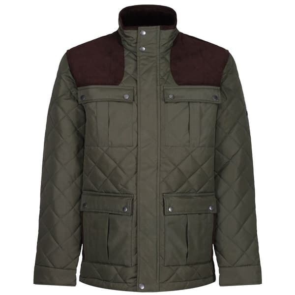 Regatta Padbury Quilted Jacket för män Dark Khaki M