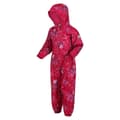 Pikkukuva 3 / 5: Regatta Childrens/Kids Pobble Peppa Pig Floral Waterproof Puddle Suit