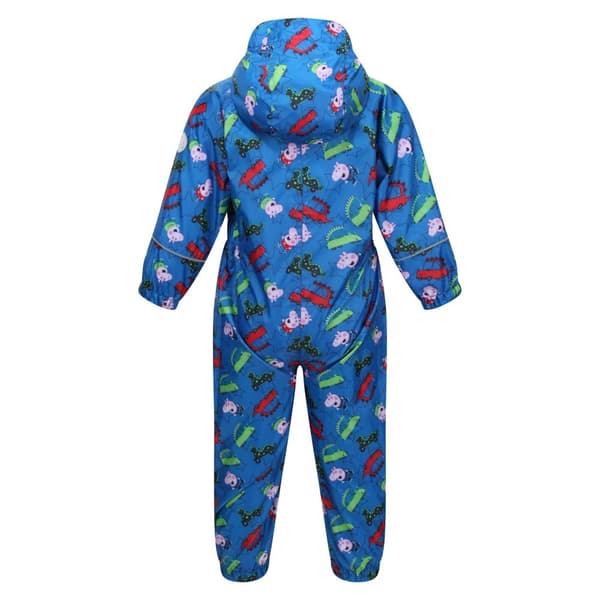 Regatta Childrens/Kids Pobble Peppa Pig Car Waterproof Puddle Suit