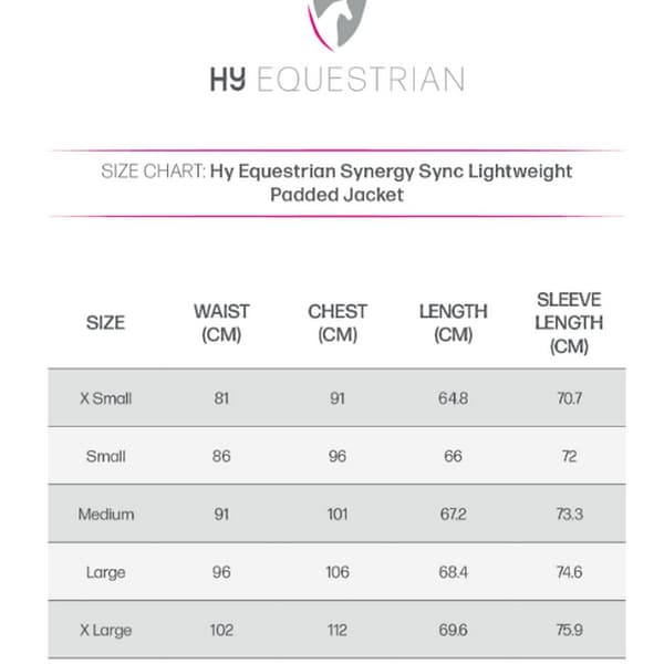 Hy Womens/Ladies Synergy Lightweight Padded Jacket