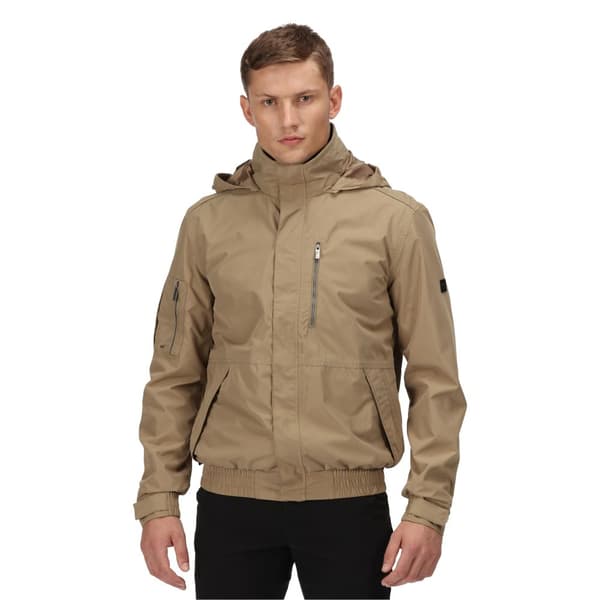 Regatta Mens Feelding Linear Waterproof Bomber Jacket