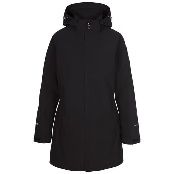 Trespass Womens/Ladies Portrait DLX Waterproof Jacket Black S