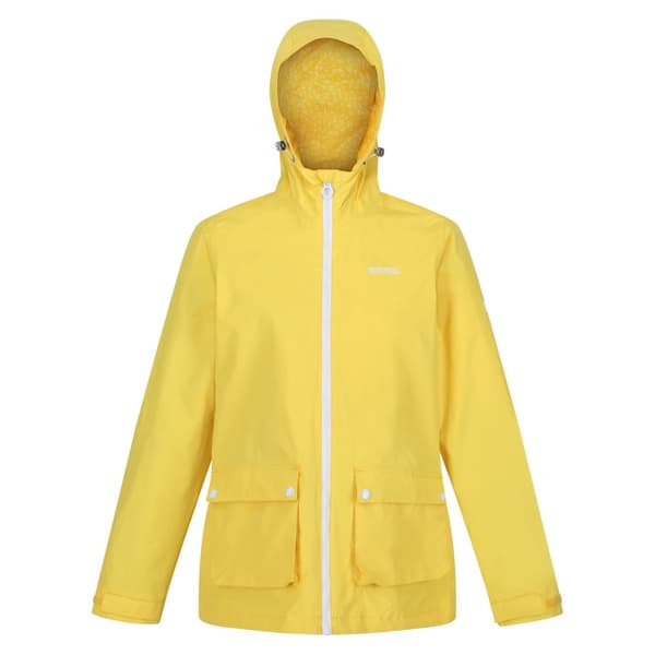 Regatta Womens/Ladies Baysea Waterproof Jacket Maize Yellow 12 UK