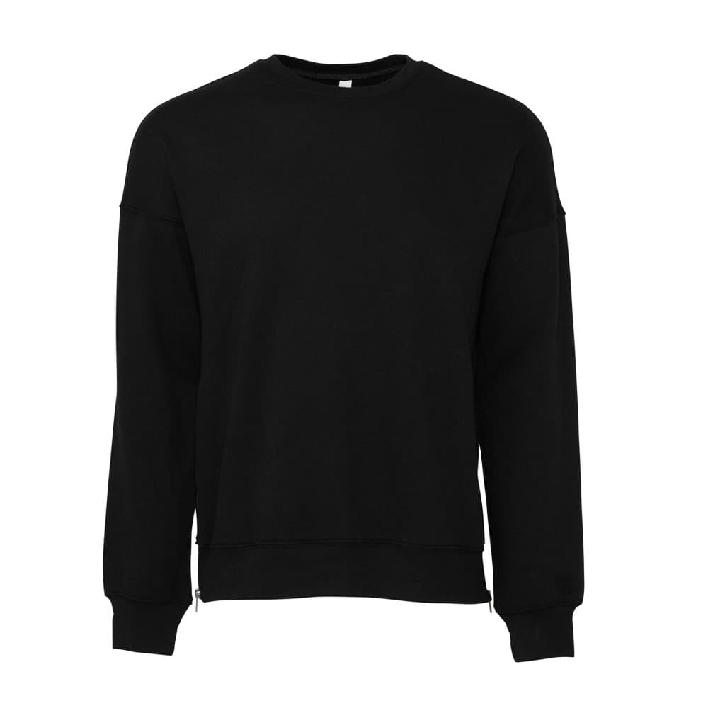 Bella + Canvas Unisex vuxen svamp fleece Drop Shoulder Sweatshirt