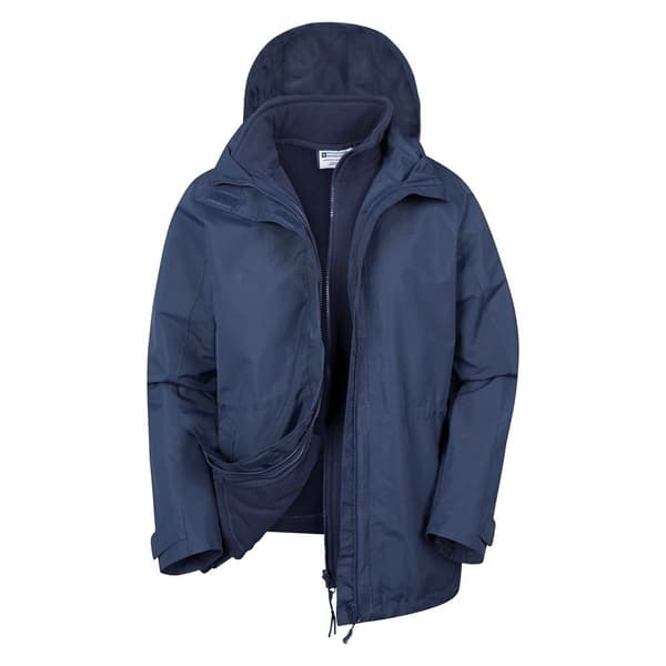 Mountain Warehouse Fell 3 i 1 vandafvisende jakke til kvinder/damer