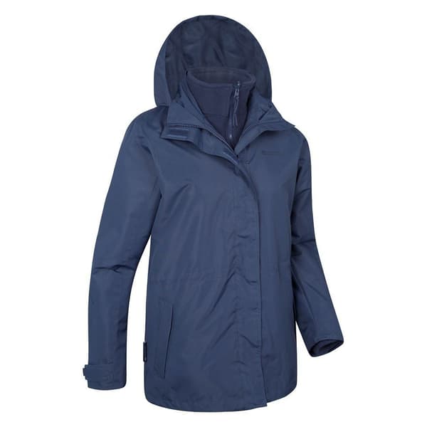 Mountain Warehouse Fell 3 i 1 vandafvisende jakke til kvinder/damer