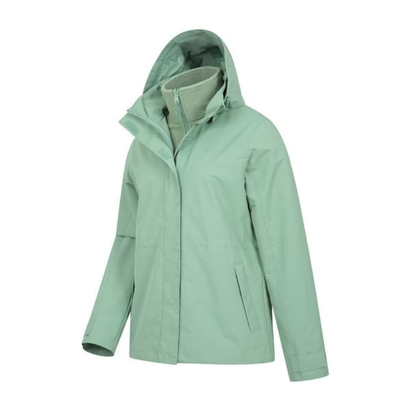 Mountain Warehouse Fell 3 i 1 vandafvisende jakke til kvinder/damer