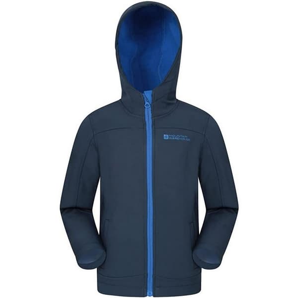 Mountain Warehouse Childrens/Kids Exodus Water Resistant Soft Shell Jacket