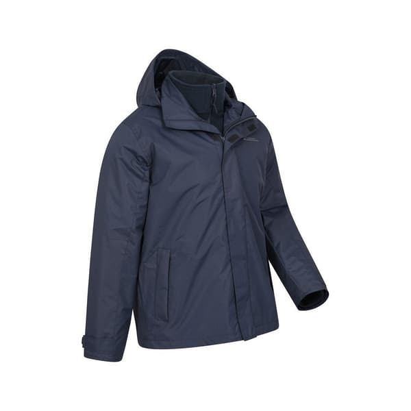Mountain Warehouse Mens Fell 3 in 1 Water Resistant Jacket