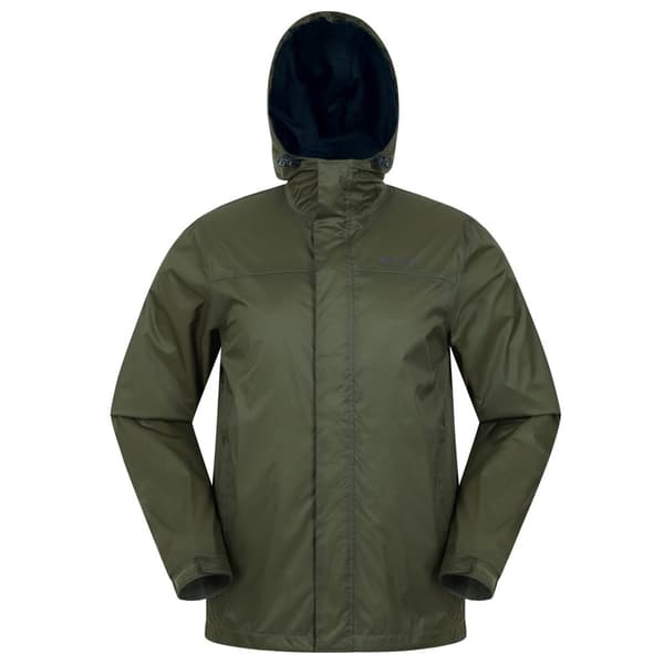Mountain Warehouse Mens Torrent Waterproof Jacket Khaki Green XXL