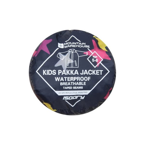 Mountain Warehouse Childrens/Kids Pakka Stars Waterproof Jacket