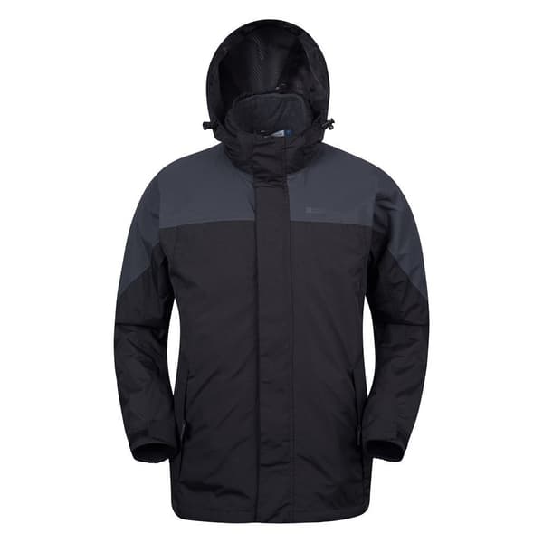 Mountain Warehouse Storm 3 i 1 vandtæt jakke til mænd