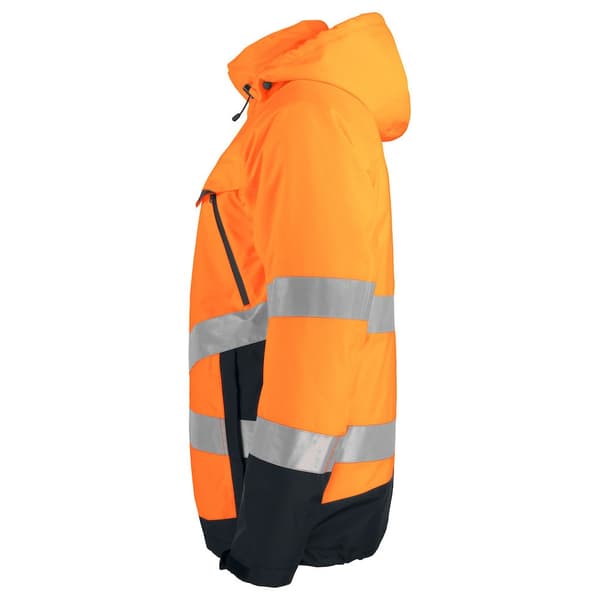 Projob Mens Functional Reflective Tape Padded Jacket
