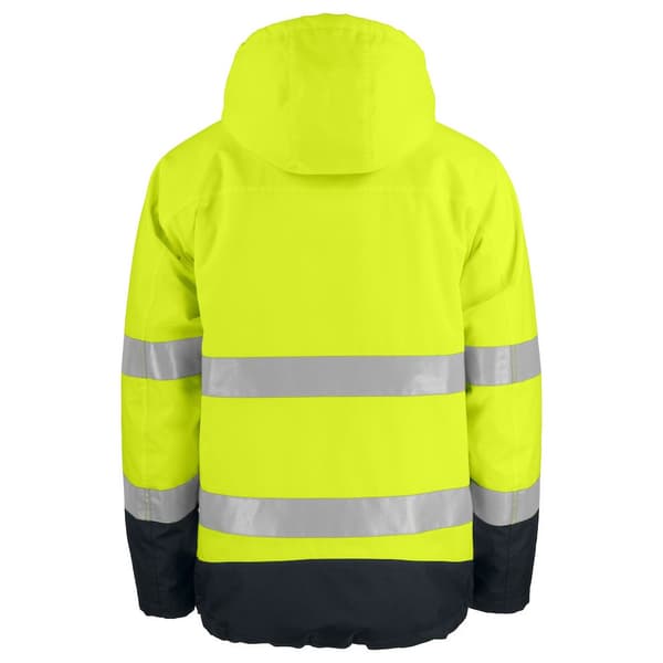 Projob Mens Functional Reflective Tape Padded Jacket