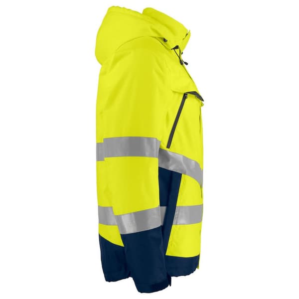 Projob Mens Functional Reflective Tape Padded Jacket