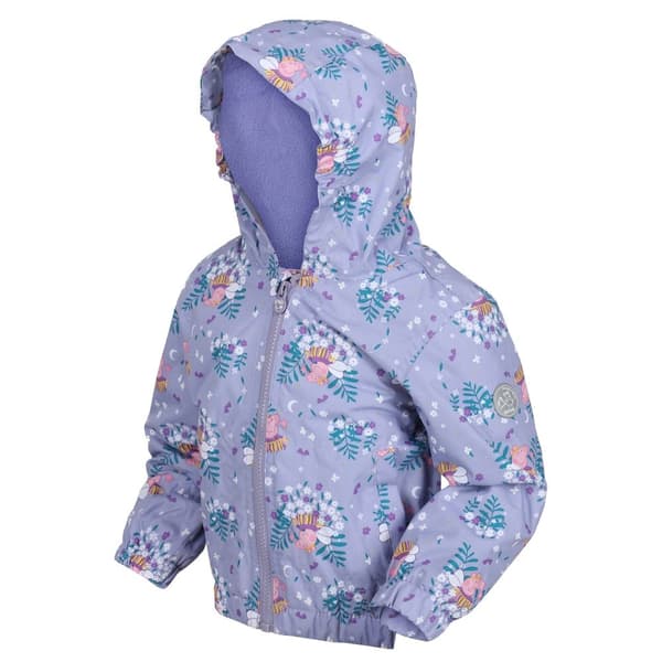 Regatta Childrens/Kids Muddy Puddle Floral Peppa Pig Padded Jacket