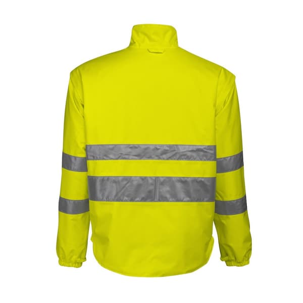 Projob Vändbar jacka för män i Hi-Vis