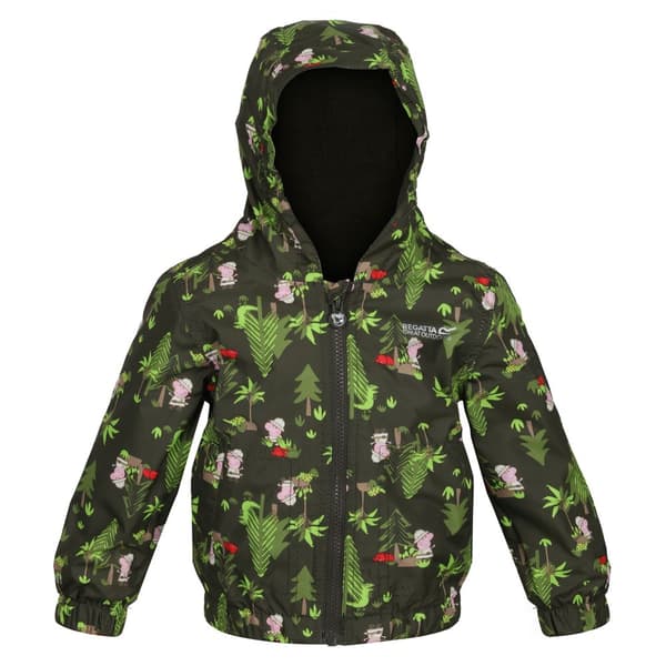 Regatta Childrens/Kids Muddy Puddle Padded Jacket Dark Khaki 5-6 Years