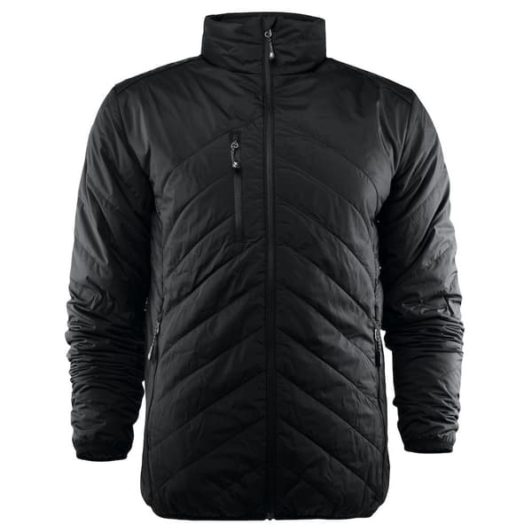 James Harvest Deer Ridge polstret jakke til mænd Black L