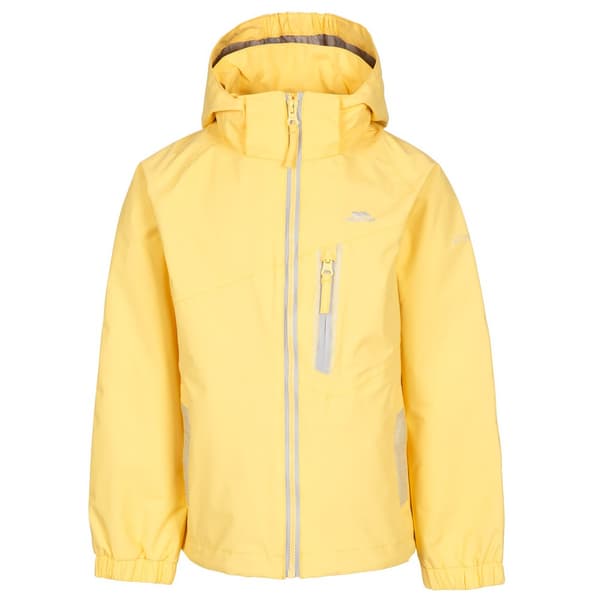 Trespass Girls Elite Jacket Pale Lemon 5-6 Years