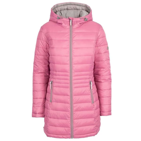 Trespass Womens/Ladies Mavis Reversible Padded Jacket Rose Blush L