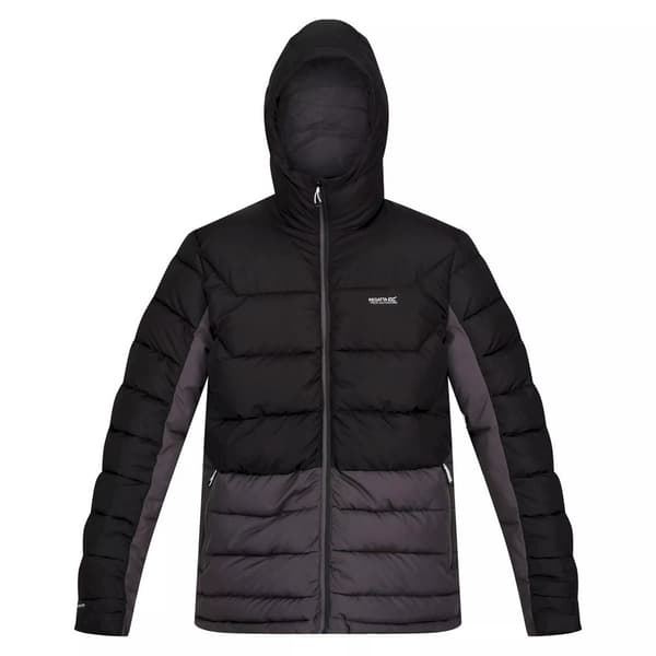 Regatta Nevado VI vadderad jacka för män Black/Dark Grey 3XL
